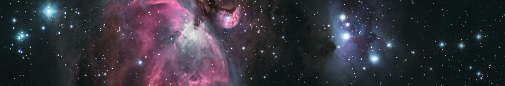 Image of Orion nebula and the Pleiades cc0