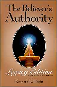 Image of K. Hagin book on Christian Authority over demons and Satan