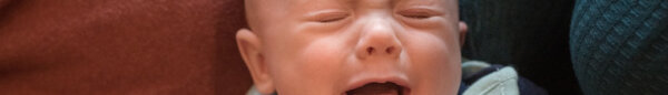 Image of a neonatal baby crying CC0