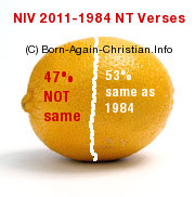 Image of NIV NT changes. Copyright Colin Melbourne