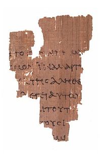 Image of Rylands Papyrus p52 cc0