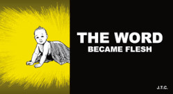 Image of The Word Became Flesh Chick tract. Copyright Chick publns. Used by permission